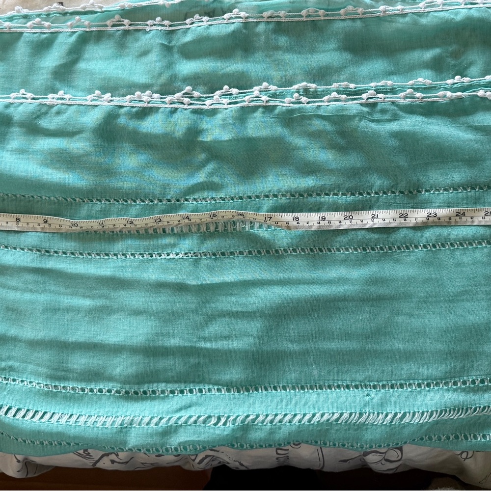 Elegant Teal Scarf
